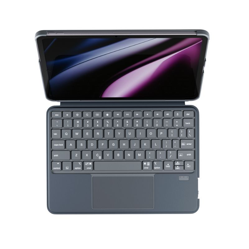 Epico UltraBoard klávesnica EK30 pre Apple iPad Pro 11" (2018-022)/Air 10,9" (M1)/Air 11"(M2)/Air 11"(M3/M4) - slovenská - sivá - iSTYLE.sk