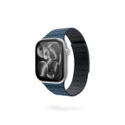 Epico Magnetic+ silikónový remienok pre Apple Watch 49/46/45/44/42mm - modrý