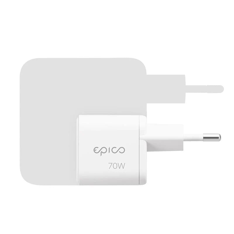 70W adaptér Epico UltraBoost Micro AVS GaN EA70b - biely - iSTYLE.sk