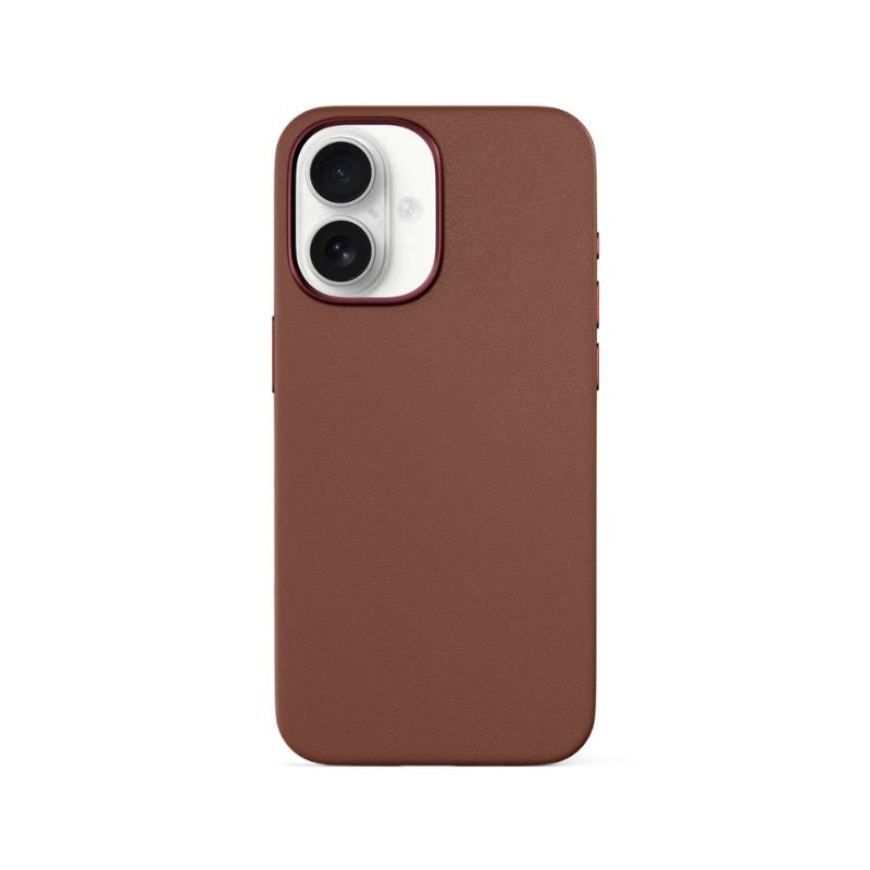 Kryt pre iPhone 16 Epico Leather Pro Mag+ Case - hnedý