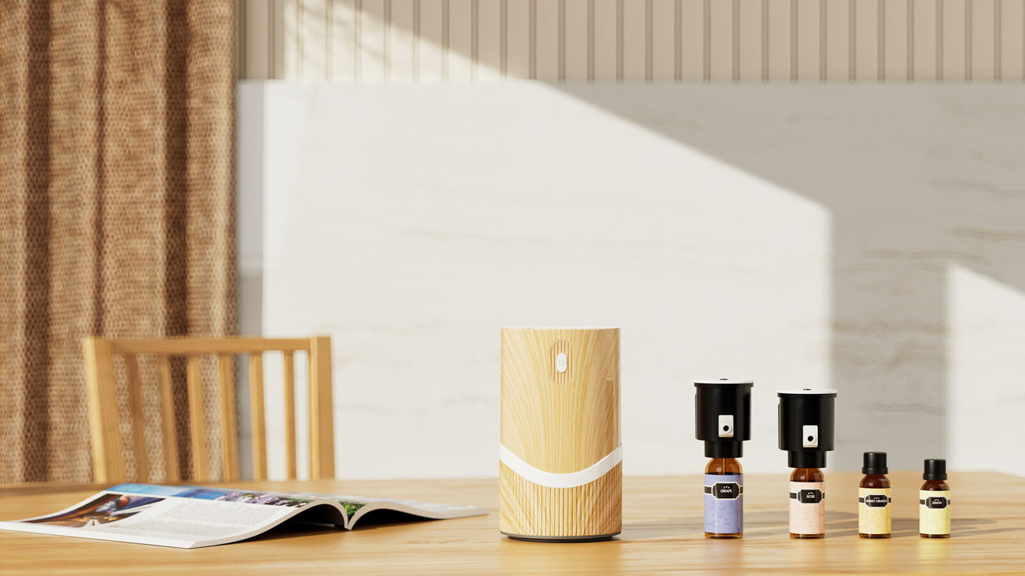 AIRVERSA Rozprašovač arómy a difuzér Scenta - Wood Grain