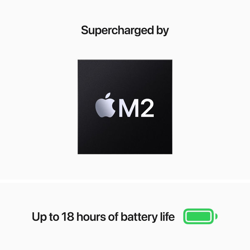 MacBook Air 13", Apple M2 8jadrové CPU, 10jadrové GPU, 16GB RAM, 256GB SSD, SK - vesmírne šedý