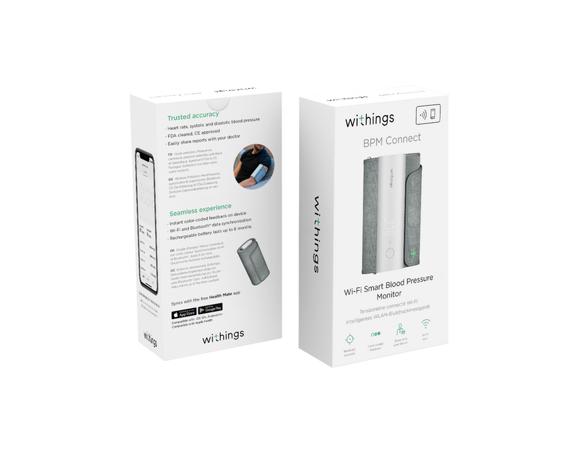 Withings Blood Pressure Monitor Connect s Wifi