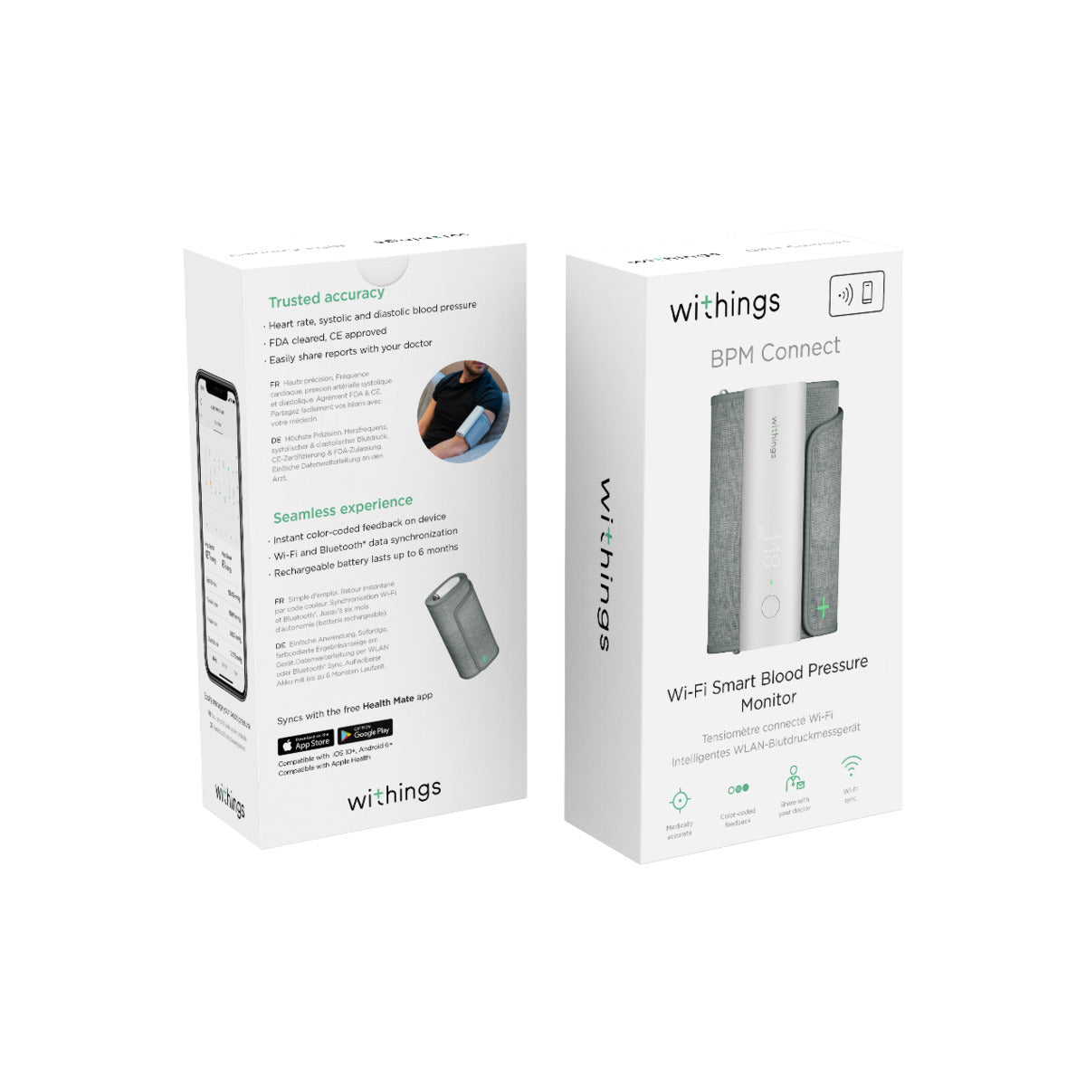 Withings Blood Pressure Monitor Connect s Wifi
