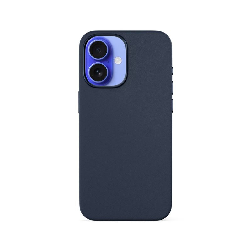 Kryt pre iPhone 16 Epico Leather Pro Mag+ Case - modrý