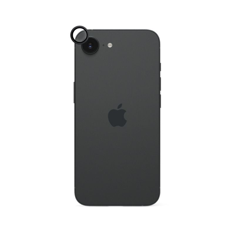 Ochrana objektívov pre iPhone 16e/17e Epico Aluminium Lens Protector - čierna