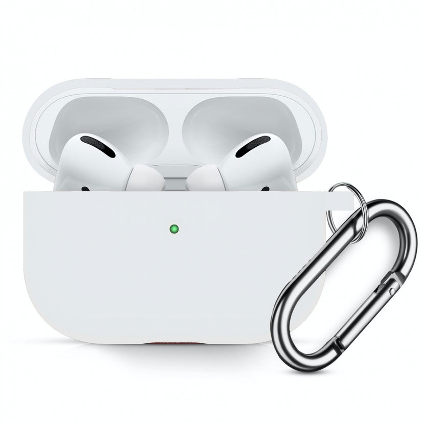 Innocent California Silicone AirPods Pro Case with Carabiner - Biela