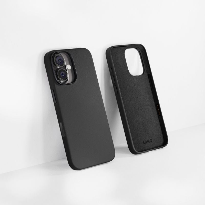Kryt pre iPhone 16 Epico Leather Pro Mag+ Case - čierny