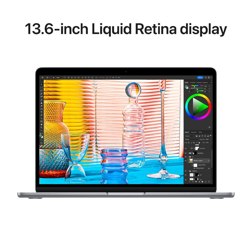 MacBook Air 13", Apple M2 8jadrové CPU, 10jadrové GPU, 16GB RAM, 256GB SSD, SK - vesmírne šedý