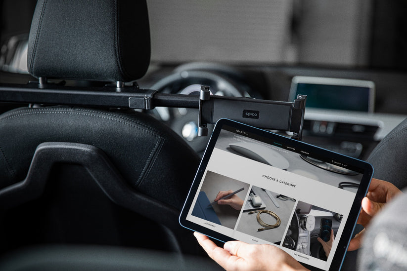 EPICO Car Extendable Holder - Čierna