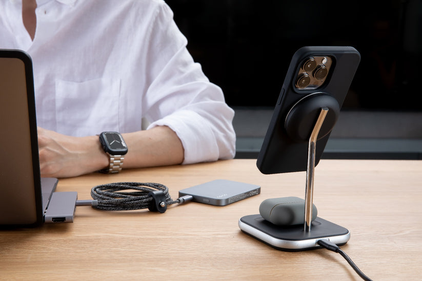 EPICO 2IN1 MagSafe Wireless Charger - Čierna