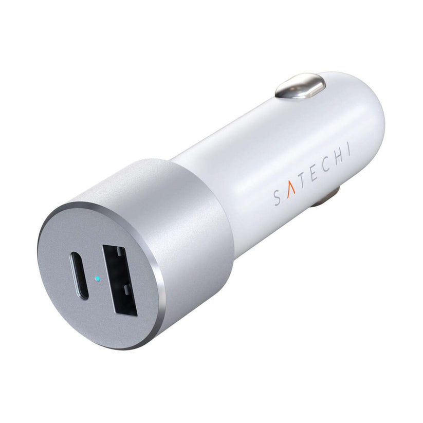 Satechi 72W TYPE-C PD Car Charger - Silver