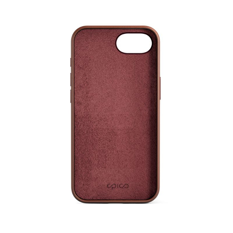 Kryt pre iPhone 16e/17e Epico Leather Pro Mag+ Case - hnedý