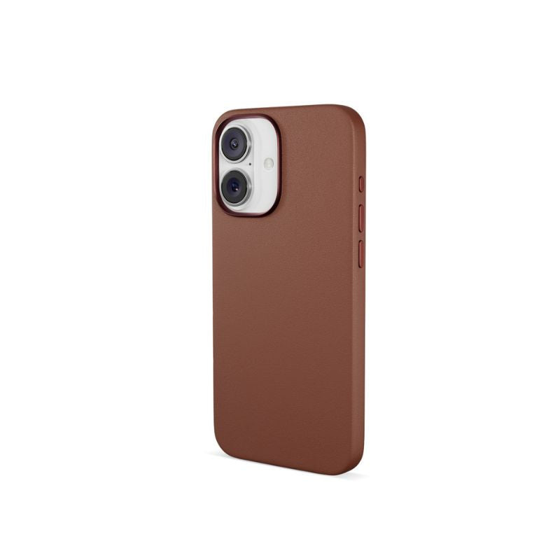 Kryt pre iPhone 16 Epico Leather Pro Mag+ Case - hnedý