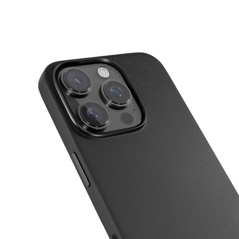 Kryt pre iPhone 16 Pro Epico Leather Pro Mag+ Case - čierny