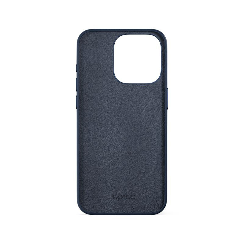 Kryt pre iPhone 16 Pro Epico Leather Pro Mag+ Case - modrý