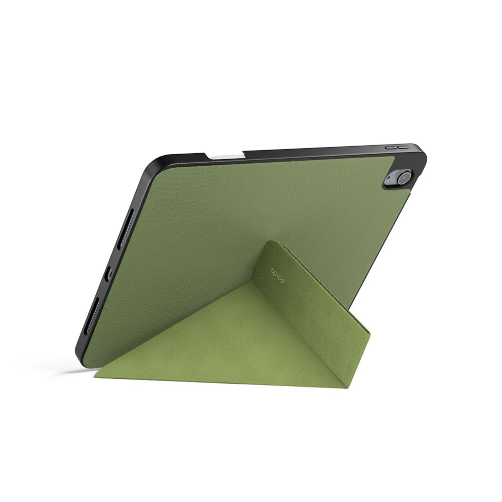 Puzdro Epico SolidWoven Flip so stojanom pre iPad 10,9″/11″ – zelené