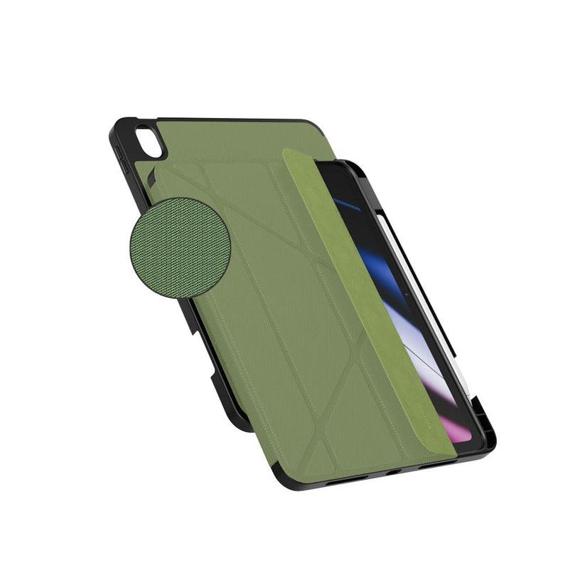 Puzdro Epico SolidWoven Flip so stojanom pre iPad 10,9″/11″ – zelené