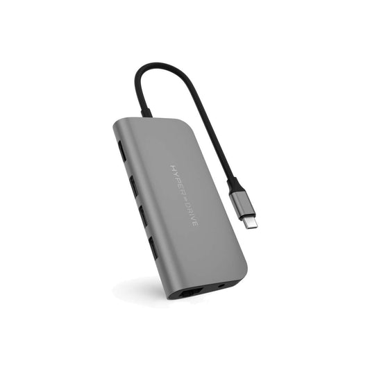Hyper POWER 9 v 1 USB-C Hub Space Gray