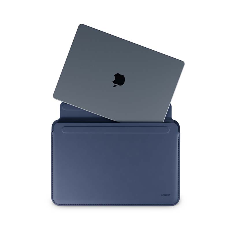 Puzdro Epico TechGrain Sleeve pre MacBook Air 15" - tmavomodré