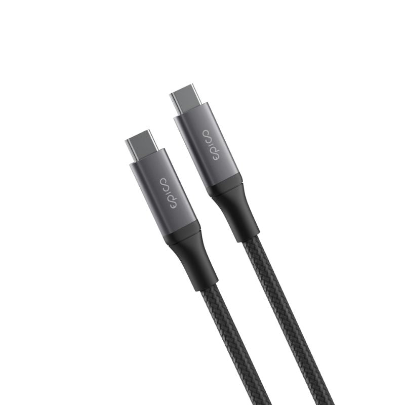 Kábel USB-C/USB-C Epico UltraLink USB4 40 Gbps 240 W 8K/60 Hz, 1,5 m EC48 - čierny