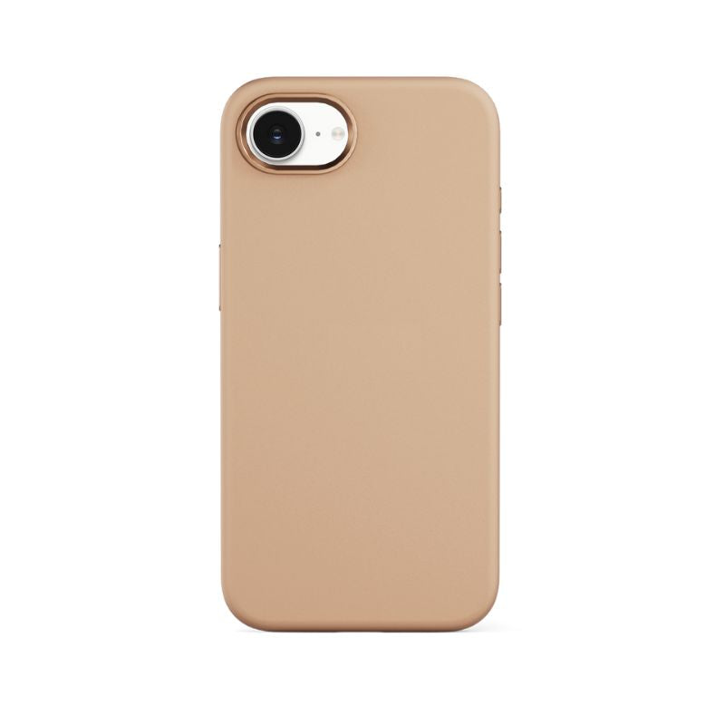 Kryt pre iPhone 16e/17e Epico Silicone Pro Mag+ Case - púštny titán