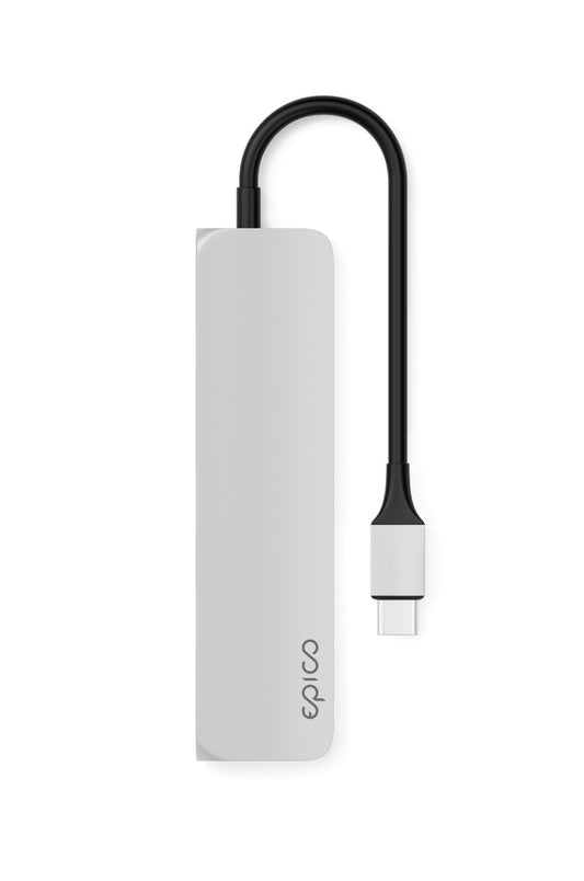 EPICO USB Type-C Hub Multi-Port 4k HDMI  - silver/black