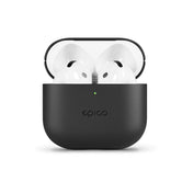 Silikónové puzdro s karabínou pre AirPods Pro 3 Epico - čierne
