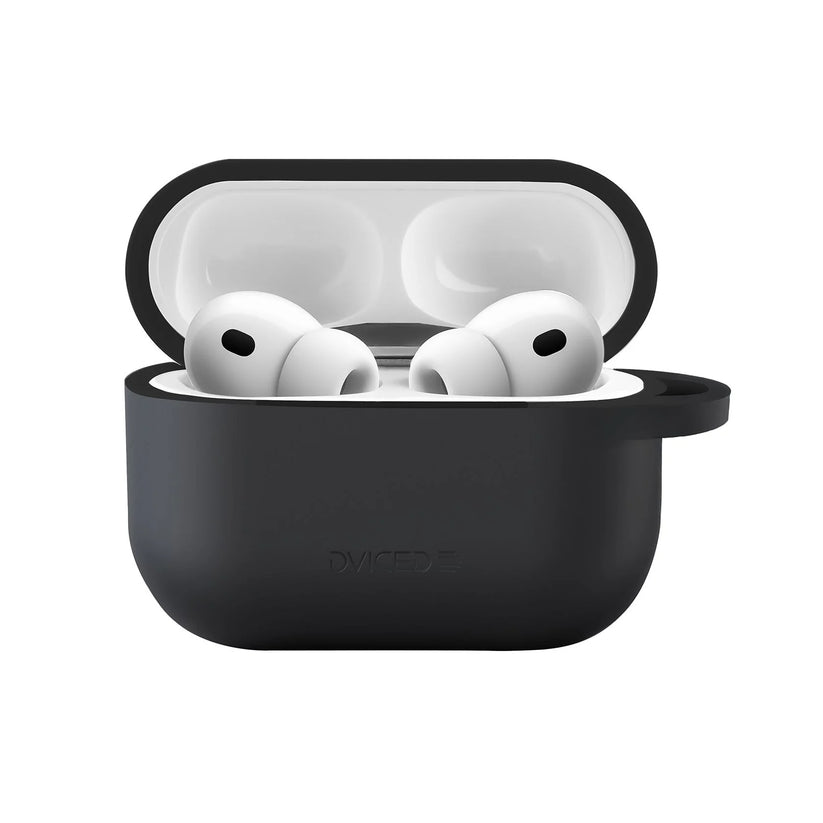 Silikónové puzdro Dviced pre AirPods Pro 3 - čierne - iSTYLE.sk