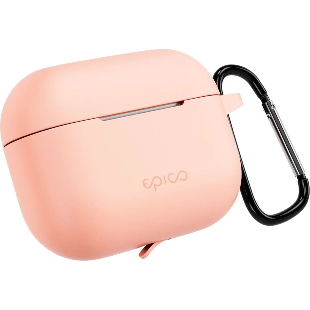 Epico silikónové puzdro s karabínou pre AirPods Pro 3 - ružové - iSTYLE.sk