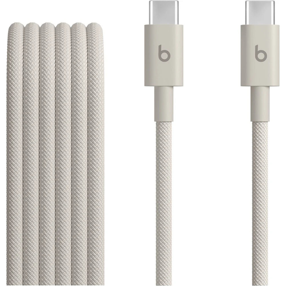 Beats USB-C/USB-C napájací kábel 240W 3m - béžový
