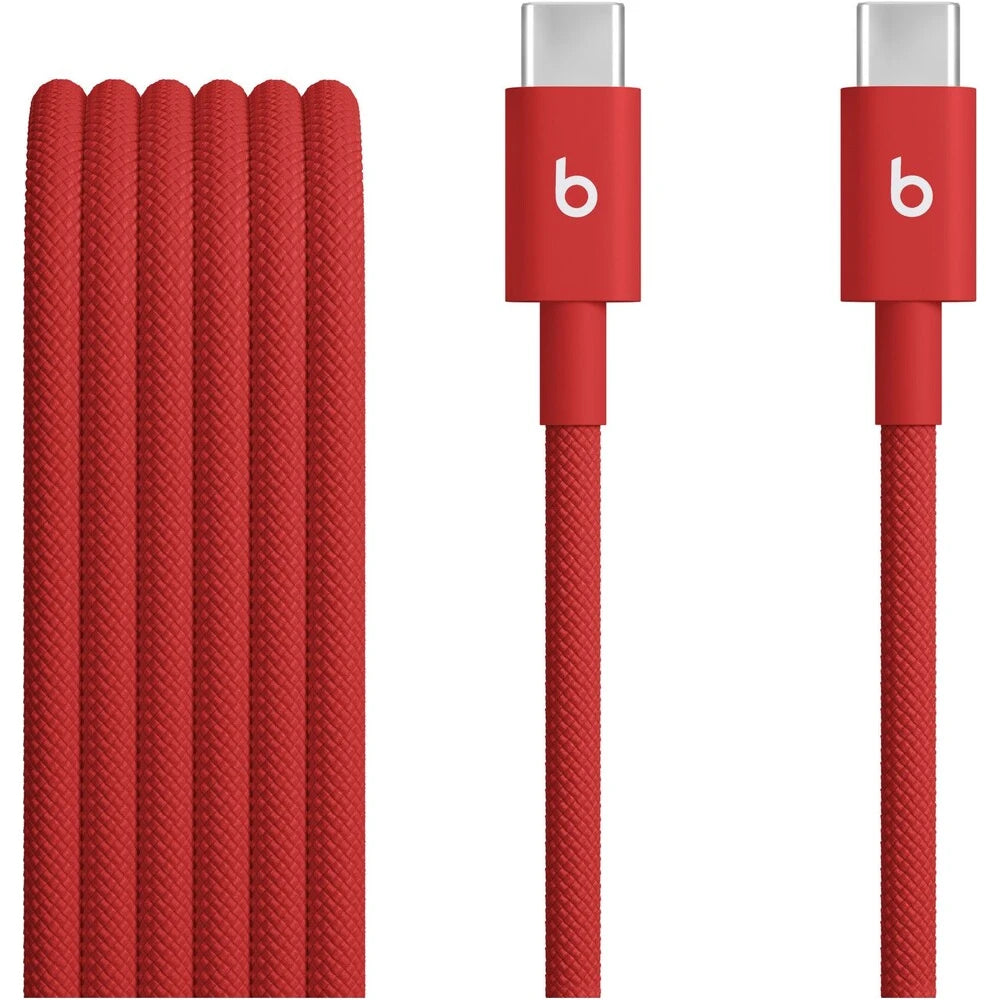 Beats USB-C/USB-C napájací kábel 240W 3m - červený