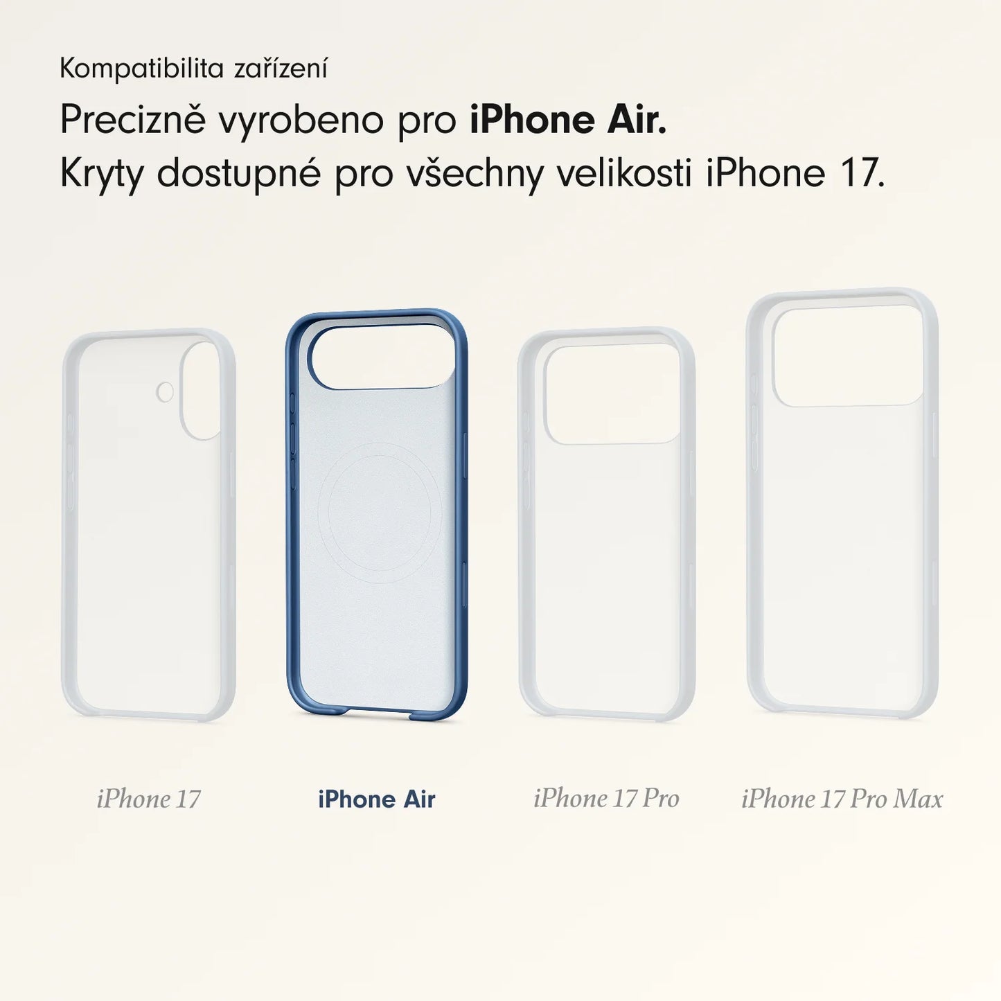 Kryt pre iPhone Air Beats s MagSafe a ovládačom fotoaparátu