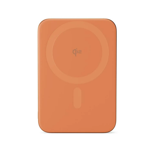 Bezdrôtová powerbanka Epico UltraPack Qi2 Slim 5000mAh Alu Mag+ EM51 - oranžová