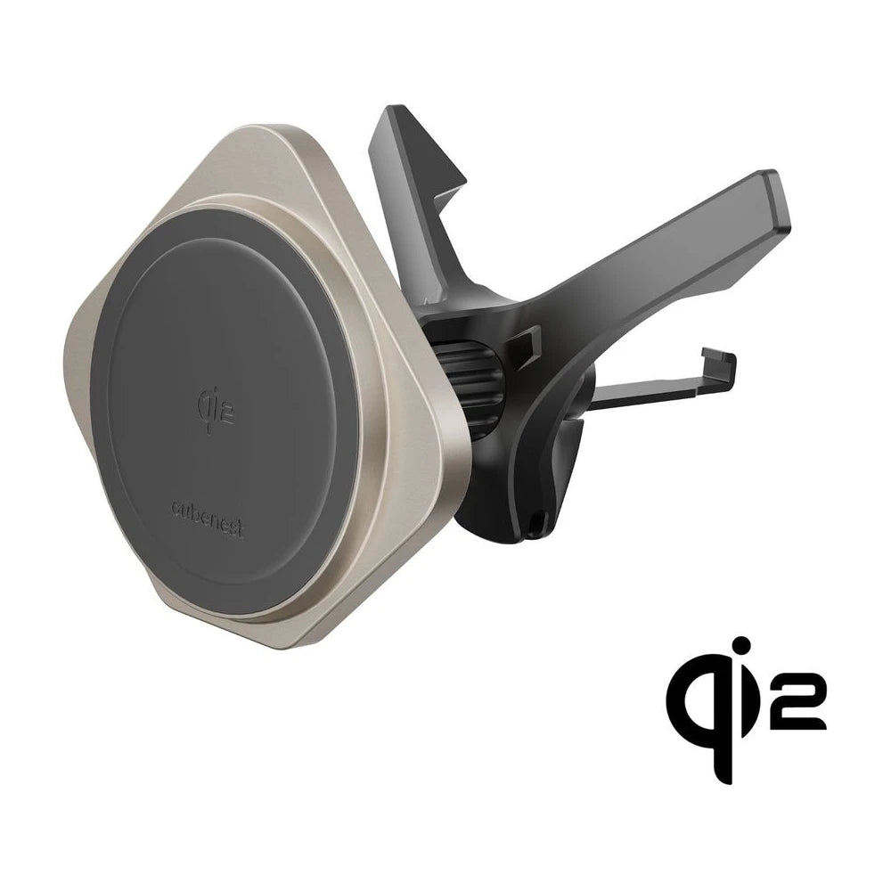 CubeNest SQ1C1 Qi2 (MagSafe) držiak do auta s nabíjaním - titánová - iSTYLE SK