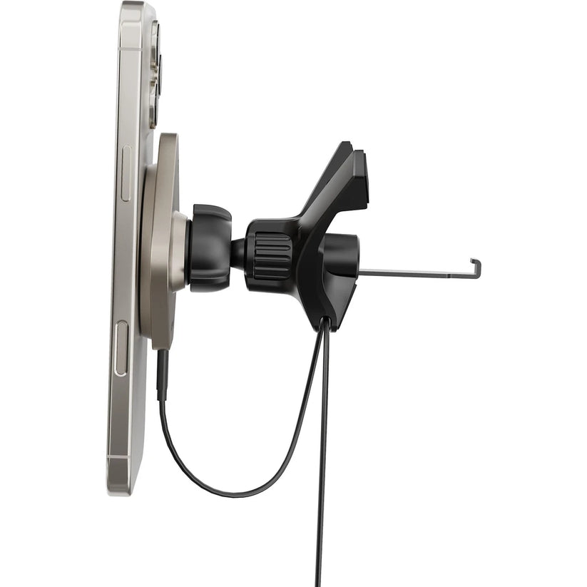 CubeNest SQ1C1 Qi2 (MagSafe) držiak do auta s nabíjaním - titánová - iSTYLE SK