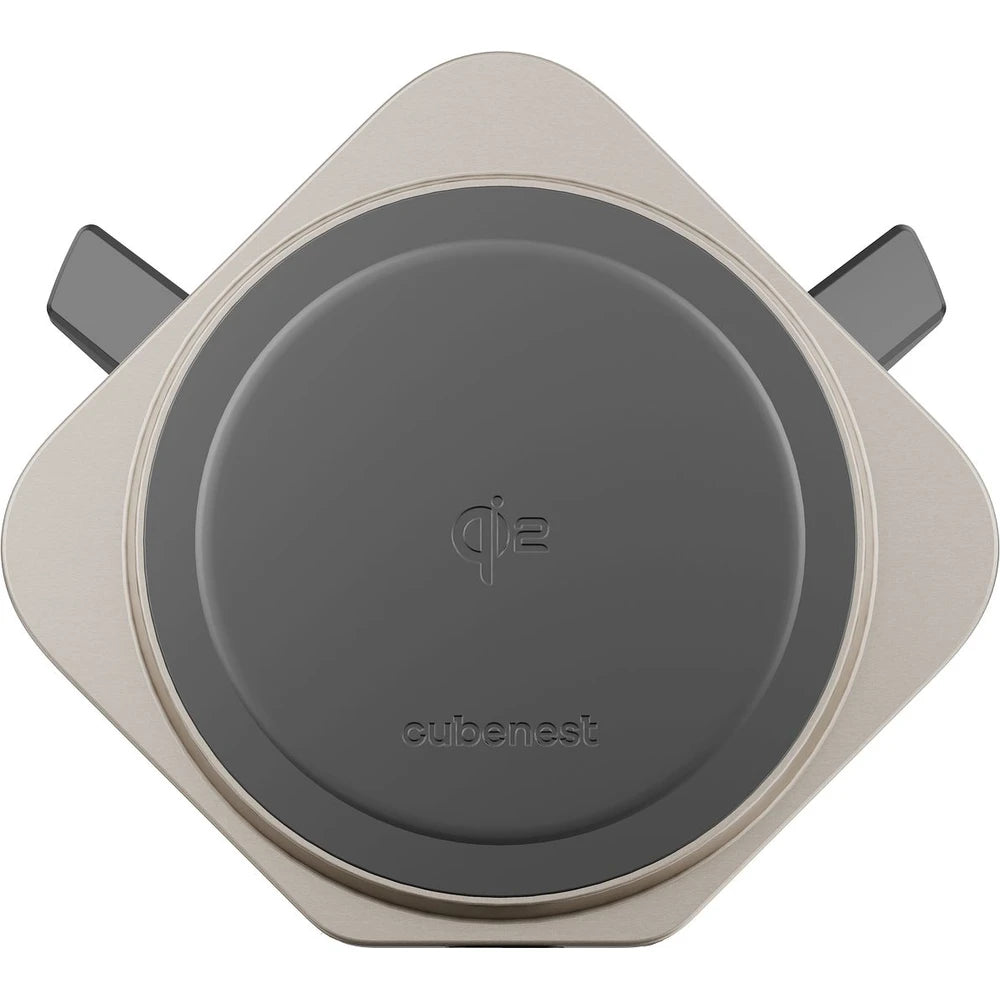 CubeNest SQ1C1 Qi2 (MagSafe) držiak do auta s nabíjaním - titánová - iSTYLE SK