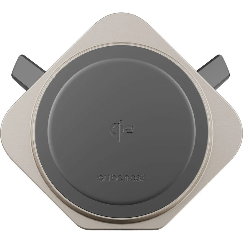 CubeNest SQ1C1 Qi2 (MagSafe) držiak do auta s nabíjaním - titánová - iSTYLE SK