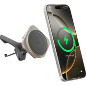 CubeNest SQ1C1 Qi2 (MagSafe) držiak do auta s nabíjaním - titánová - iSTYLE SK