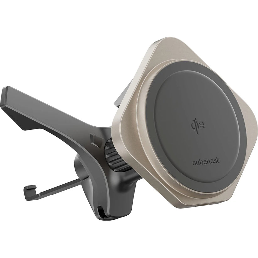 CubeNest SQ1C1 Qi2 (MagSafe) držiak do auta s nabíjaním - titánová - iSTYLE SK