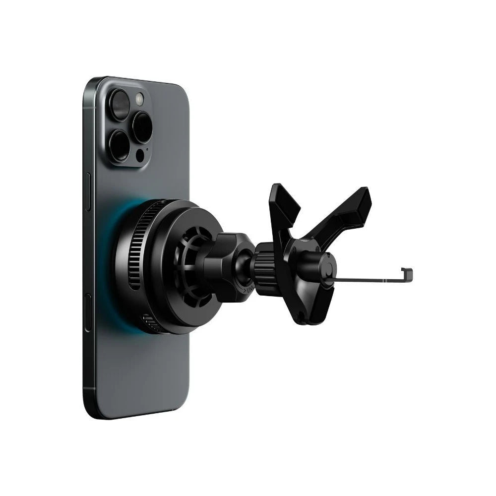 CubeNest SQ1C2 Qi2.2 (MagSafe) držiak do auta s nabíjaním a chladením - čierny - iSTYLE.sk