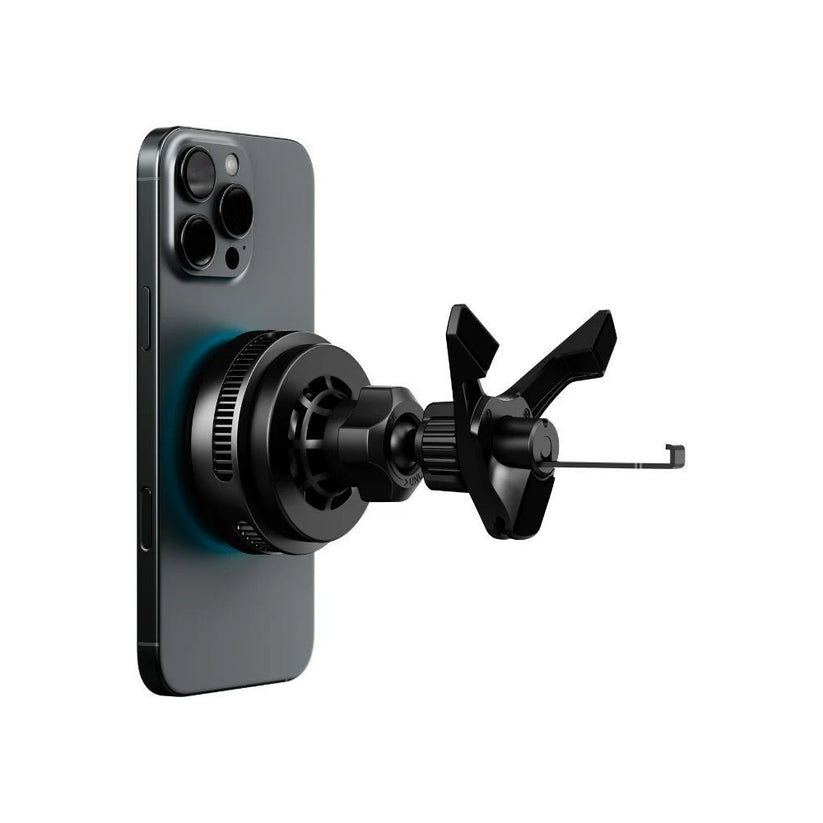 CubeNest SQ1C2 Qi2.2 (MagSafe) držiak do auta s nabíjaním a chladením - čierny - iSTYLE.sk