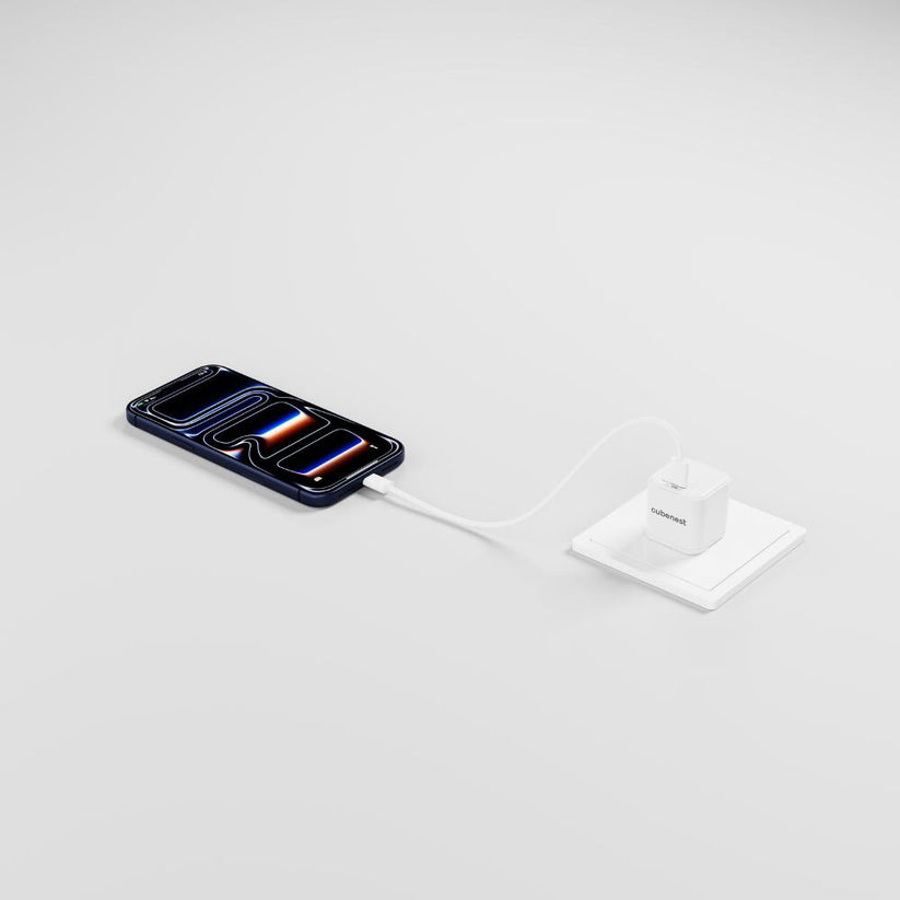 Cubenest PD GaN nano nabíjačka USB-C 65W N1D65 - biela - iSTYLE.sk