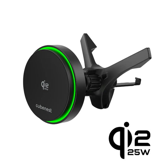 Cubenest Qi2.2 Magnetická bezdrôtová nabíjačka do auta SQ1C4 - iSTYLE.sk