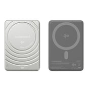Cubenest Qi2 Magnetická bezdrôtová powerbanka SlimDual 5000 mAh SQ1B3D - strieborná - iSTYLE.sk
