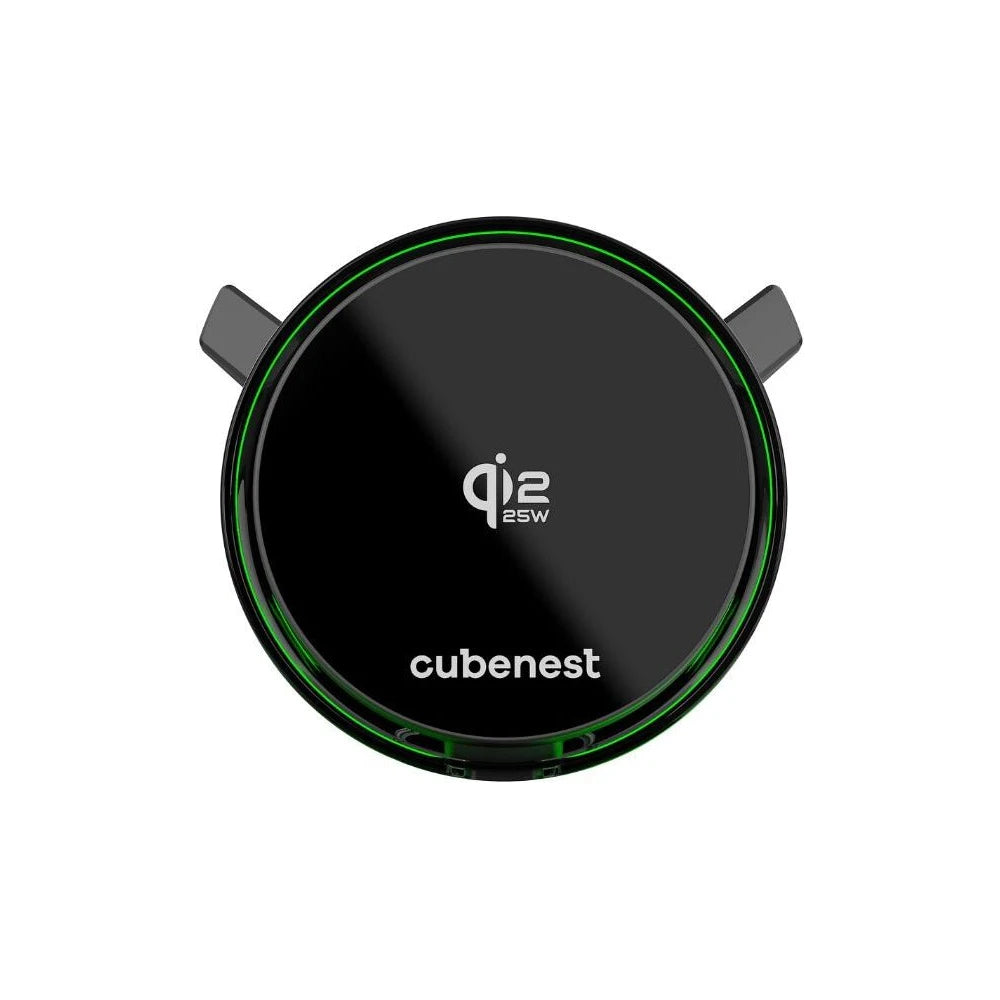 Cubenest SQ1C3 Qi2.2 (MagSafe) držiak do auta s nabíjaním a chladením - čierny - iSTYLE.sk