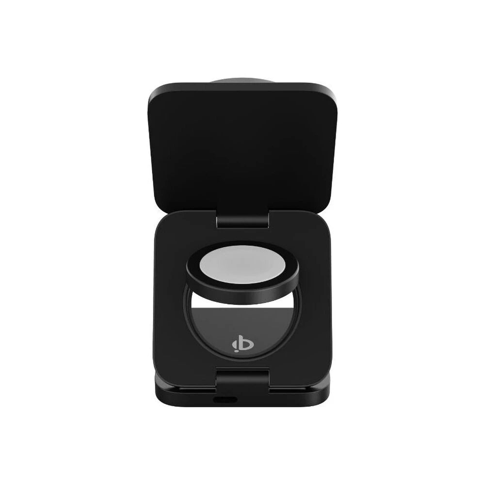 Cubenest SQ312 Ultra Qi2.2 (MagSafe) 3v1 sklápacia nabíjačka (35W) - čierna - iSTYLE.sk