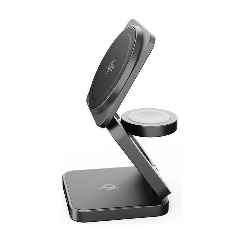 Cubenest SQ312 Fold Pro Qi2 (MagSafe) 3v1 magnetická nabíjačka čierna - iSTYLE SK