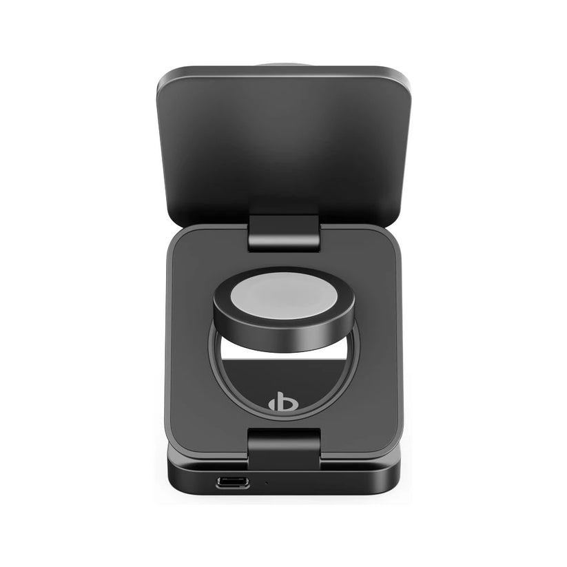 Cubenest SQ312 Fold Pro Qi2 (MagSafe) 3v1 magnetická nabíjačka čierna - iSTYLE SK