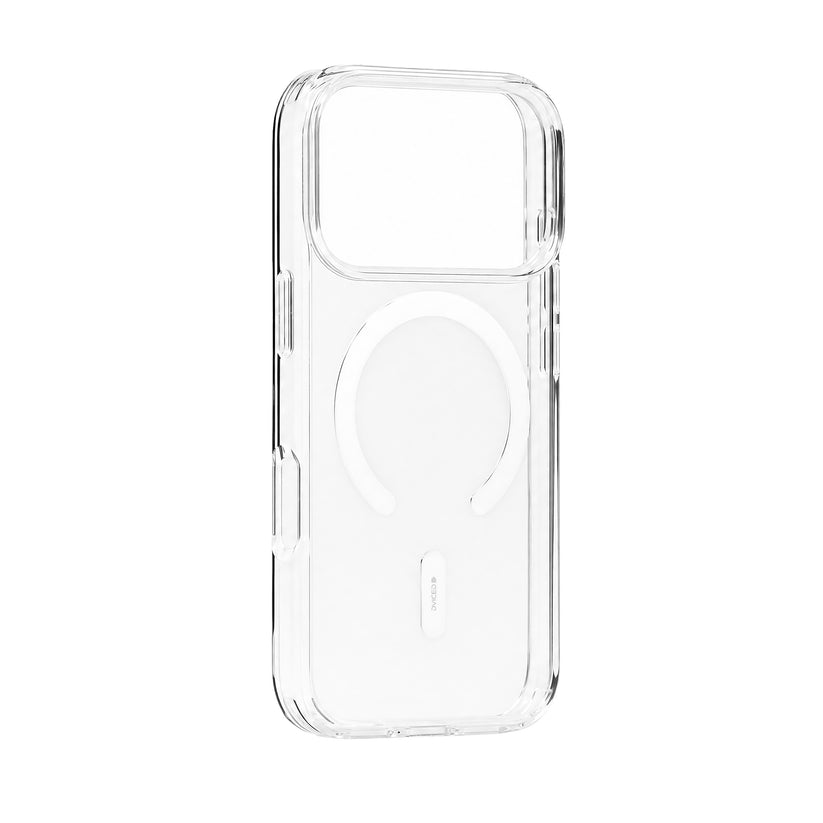 Priehľadný kryt Dviced MagSafe pre iPhone 18 Pro – biely - iSTYLE.sk